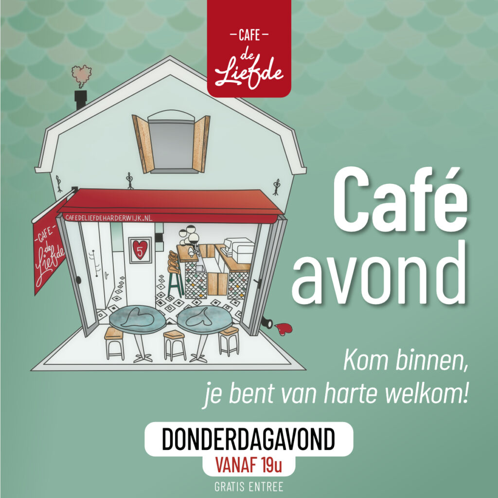 Café avond 22 okt in Harderwijk