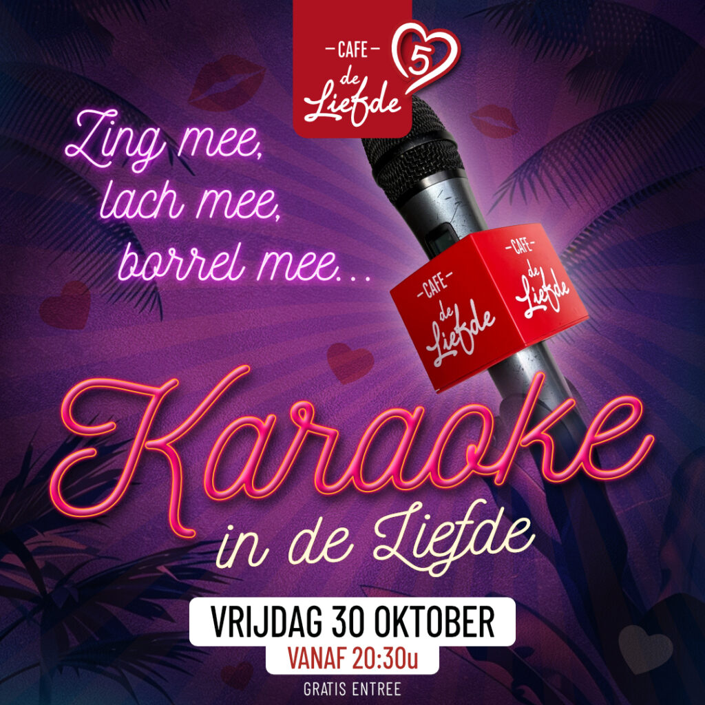 Karaoke 30 okt in Harderwijk
