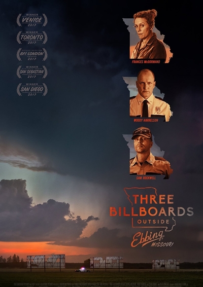 Three Billboards Outside Ebbing, Missouri (keuze uit de film-enquête) — Film in Harderwijk