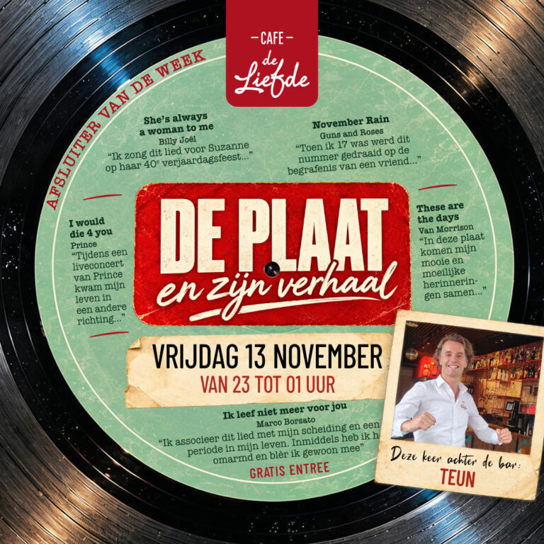 De plaat en zijn verhaal — muziek in Harderwijk