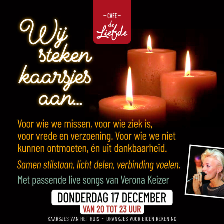 Kaarsjesavond — Uitgaan in Harderwijk